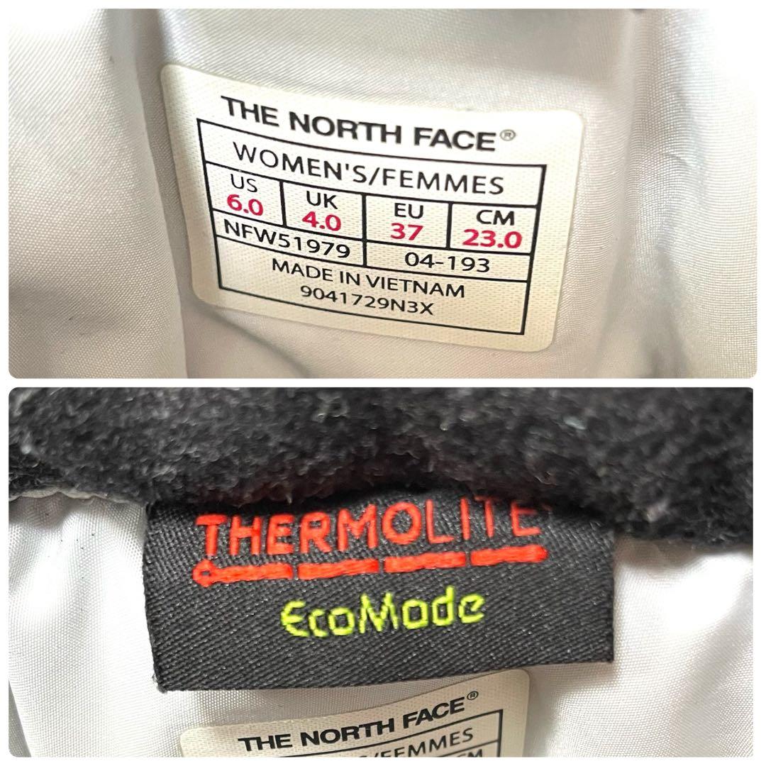 美品 ノースフェイス ヌプシブーツ ウール V ショート 23cm 撥水 保温