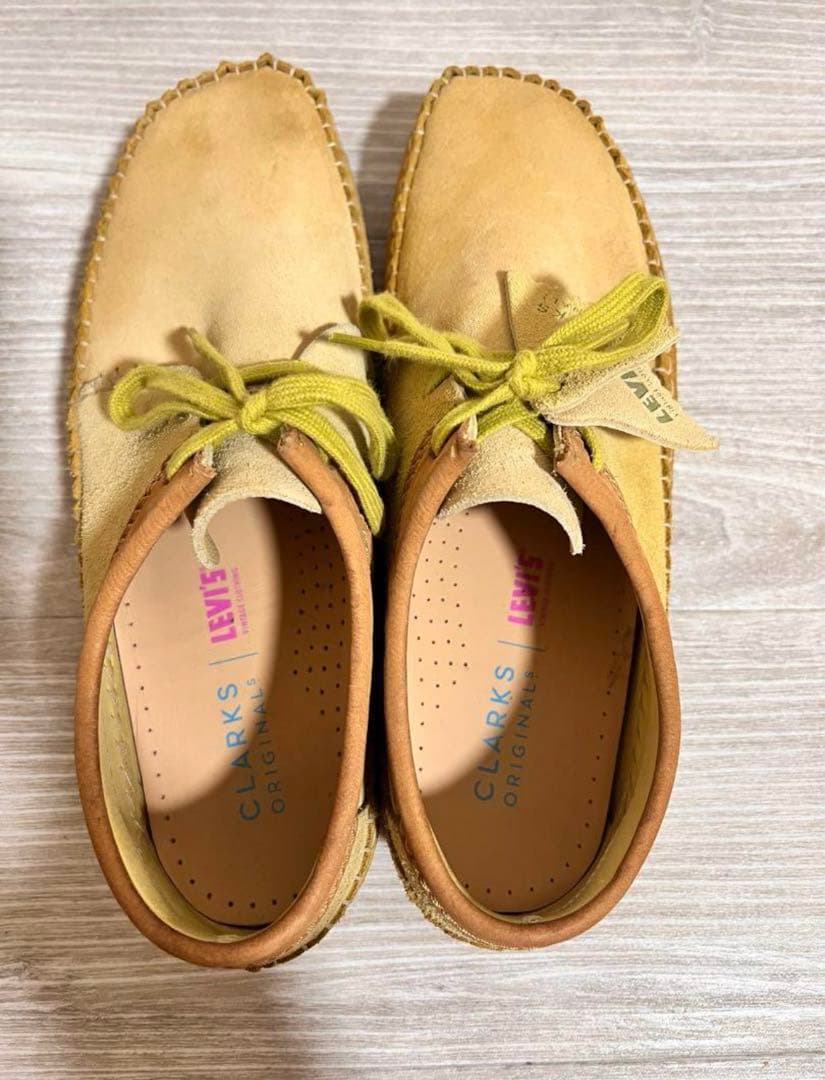 クラークス　Clarks LEVI'S スエード モカシン リーバイス　ワラビー