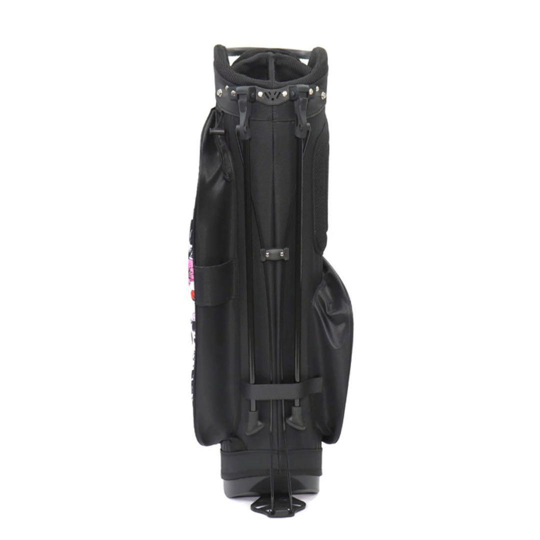 【新品】ラウドマウス キャディバッグ 8.5型 スカルフラワーズ 151