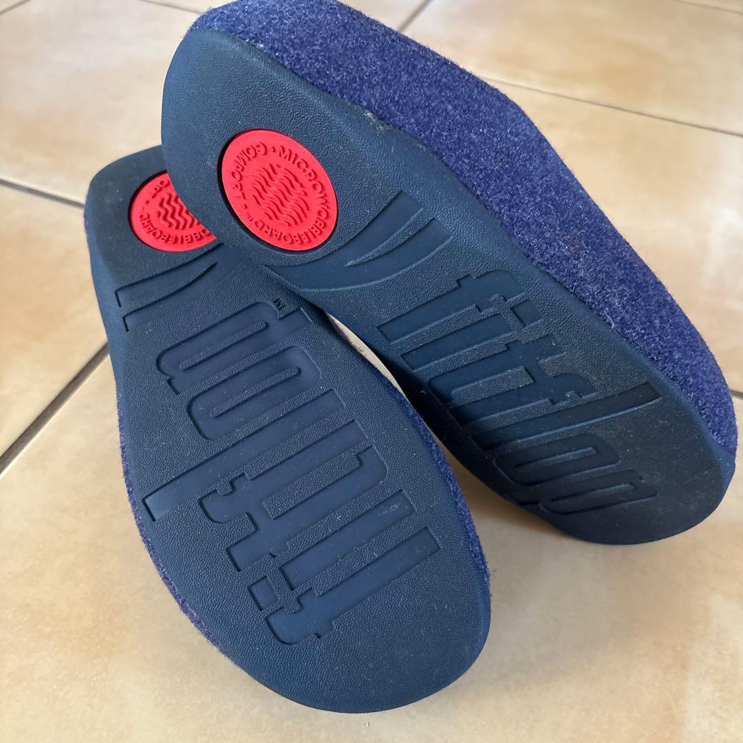 fitflop サボ スリッポン ウール フェルト　US5 新品