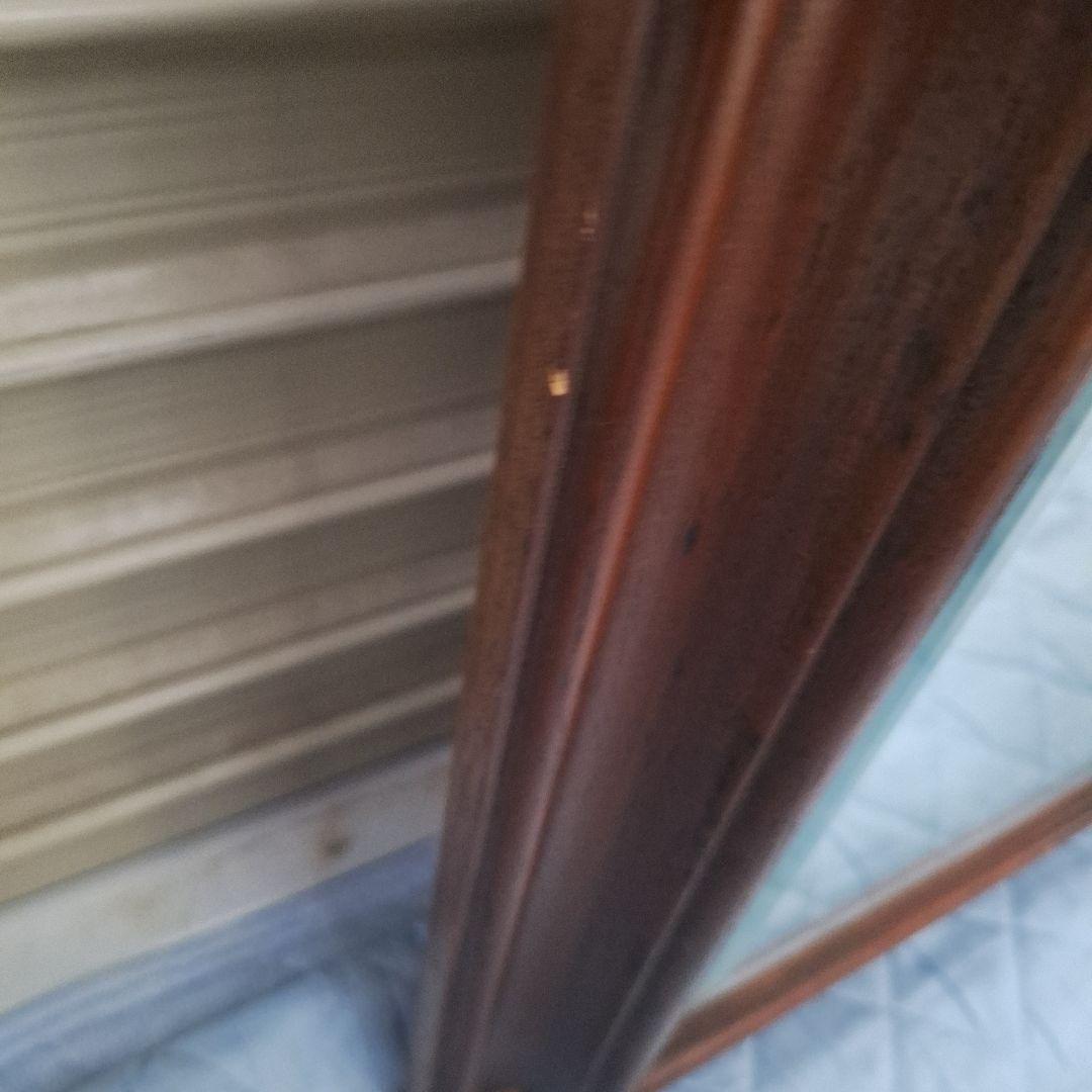 イタリア製 木製 壁掛け 鏡 ウォールミラー アンティーク調 ヴィンテージ