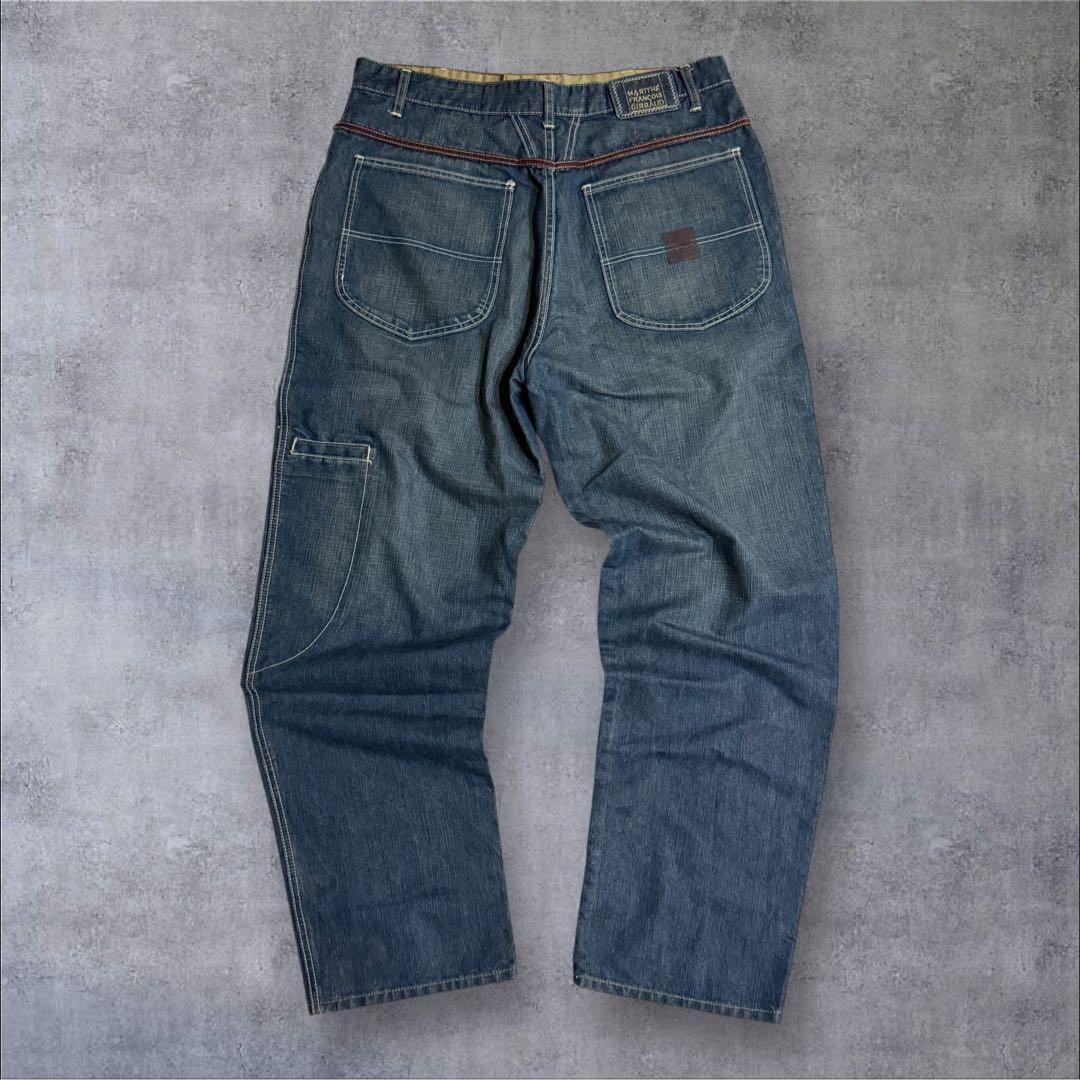 vintage古着マリテフランソワジルボー極太デニムパンツ