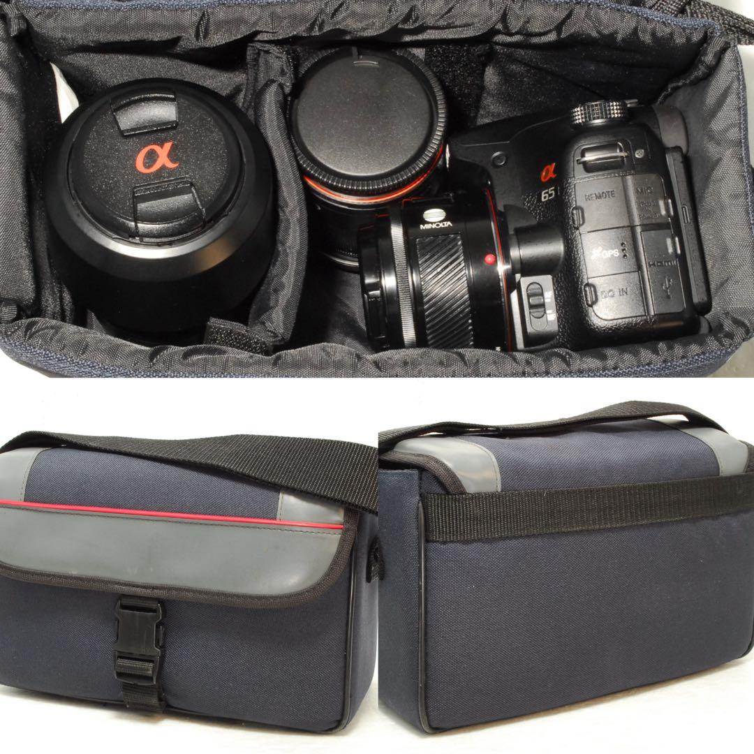 SONY α65 ❤️スマホ転送　トリプルレンズ　高速連写　一眼レフ