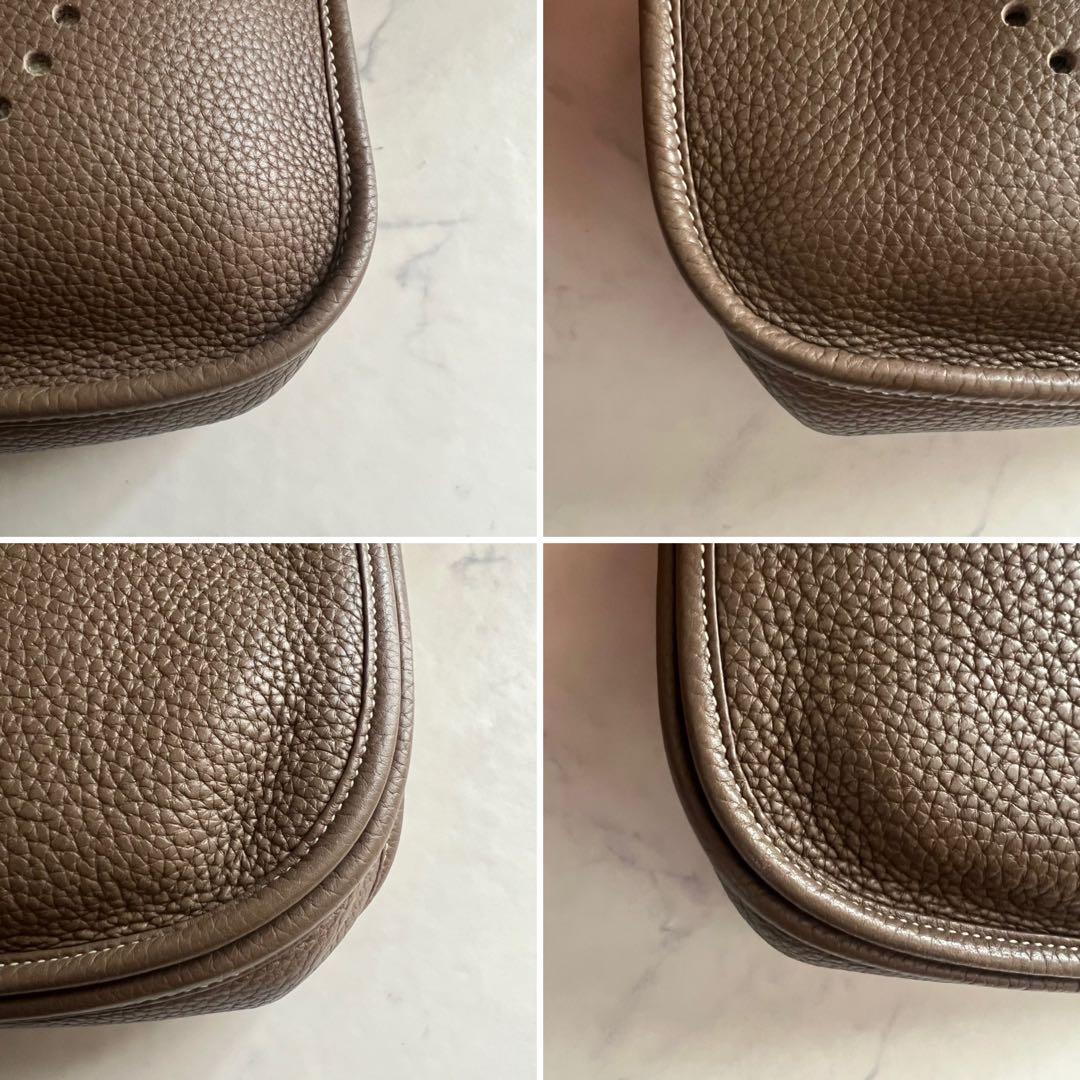 極美品　HERMES 【エブリン3PM】エトゥープ　ショルダーバッグ　エヴリン