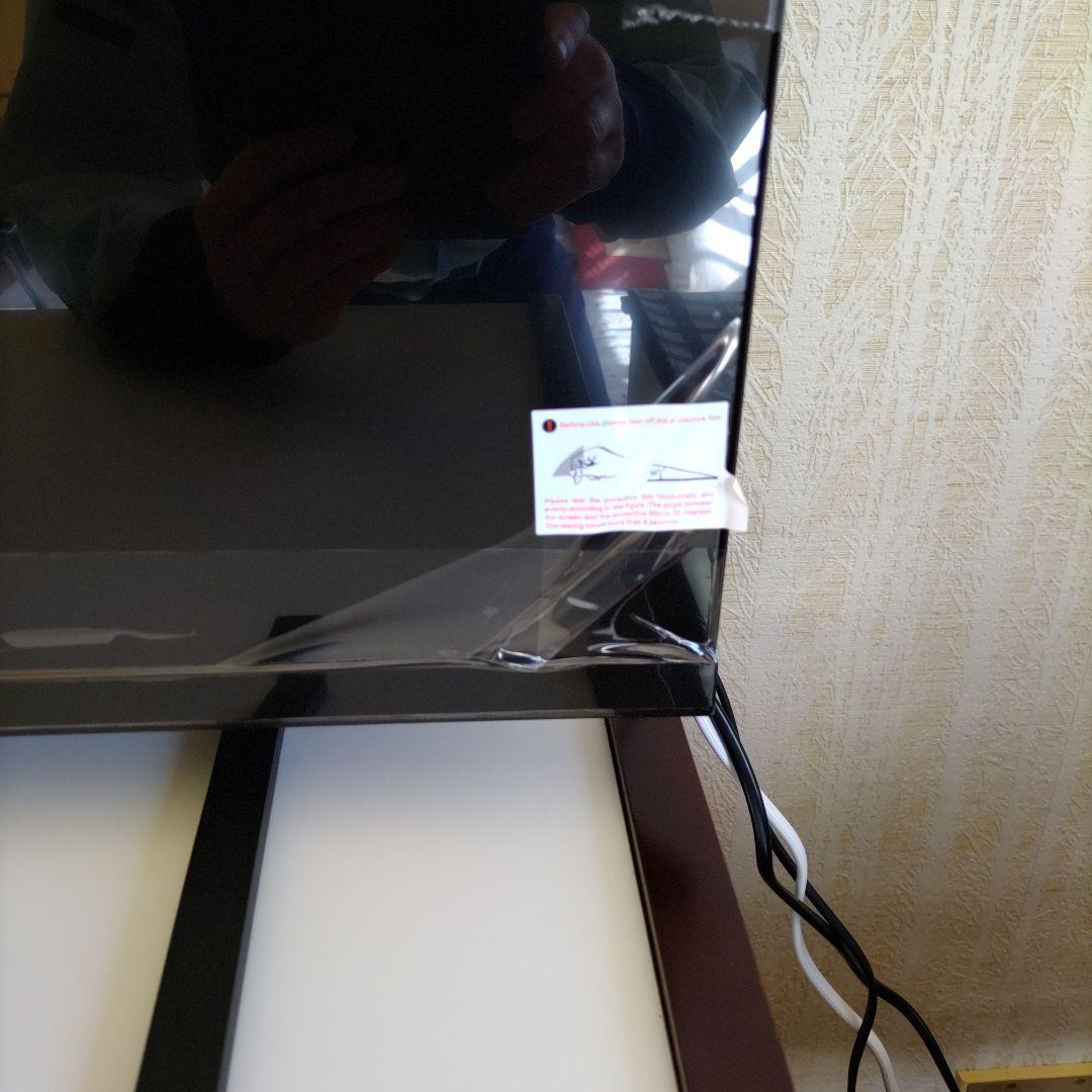 FPD チューナーレステレビ 55V型 4K Google TV ネット動画対応