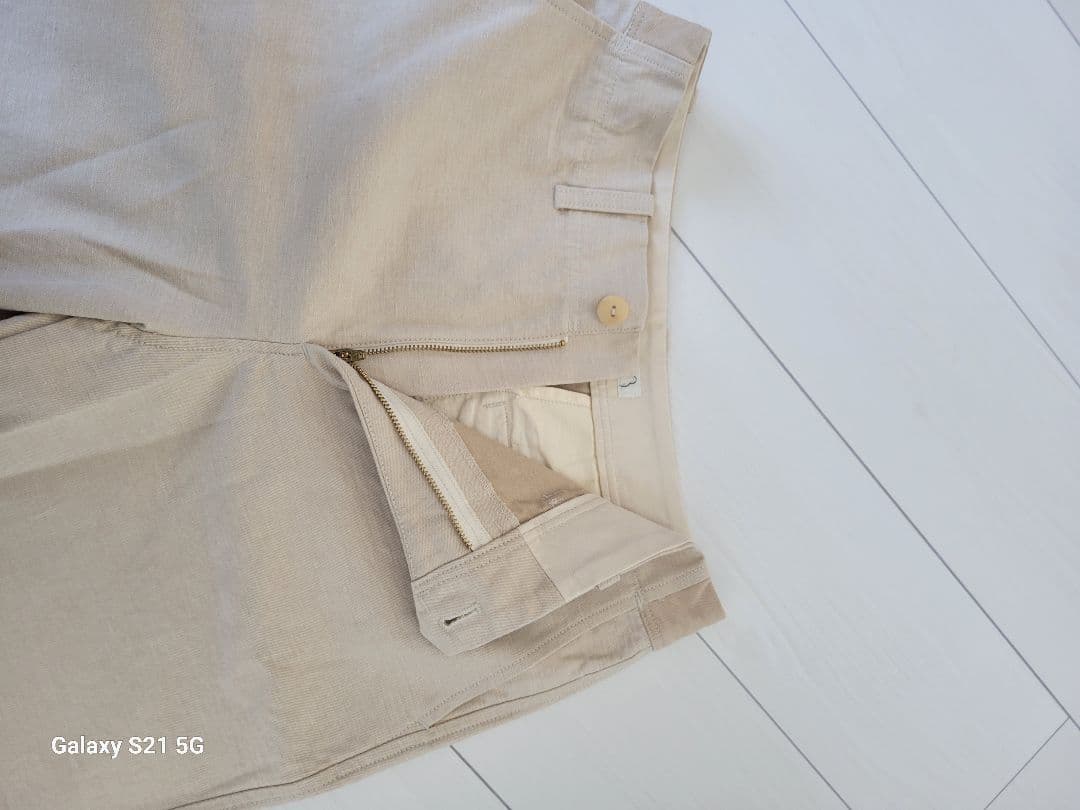 パラスパレス　ラフィバッグチノストレートパンツ　未使用