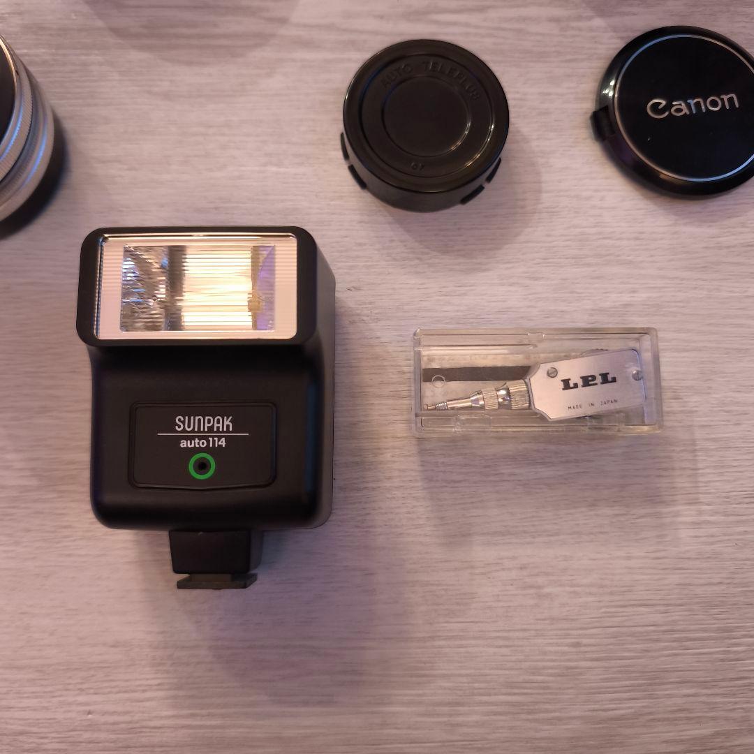Canon AE-1 フィルム一眼レフカメラ セット ジャンク
