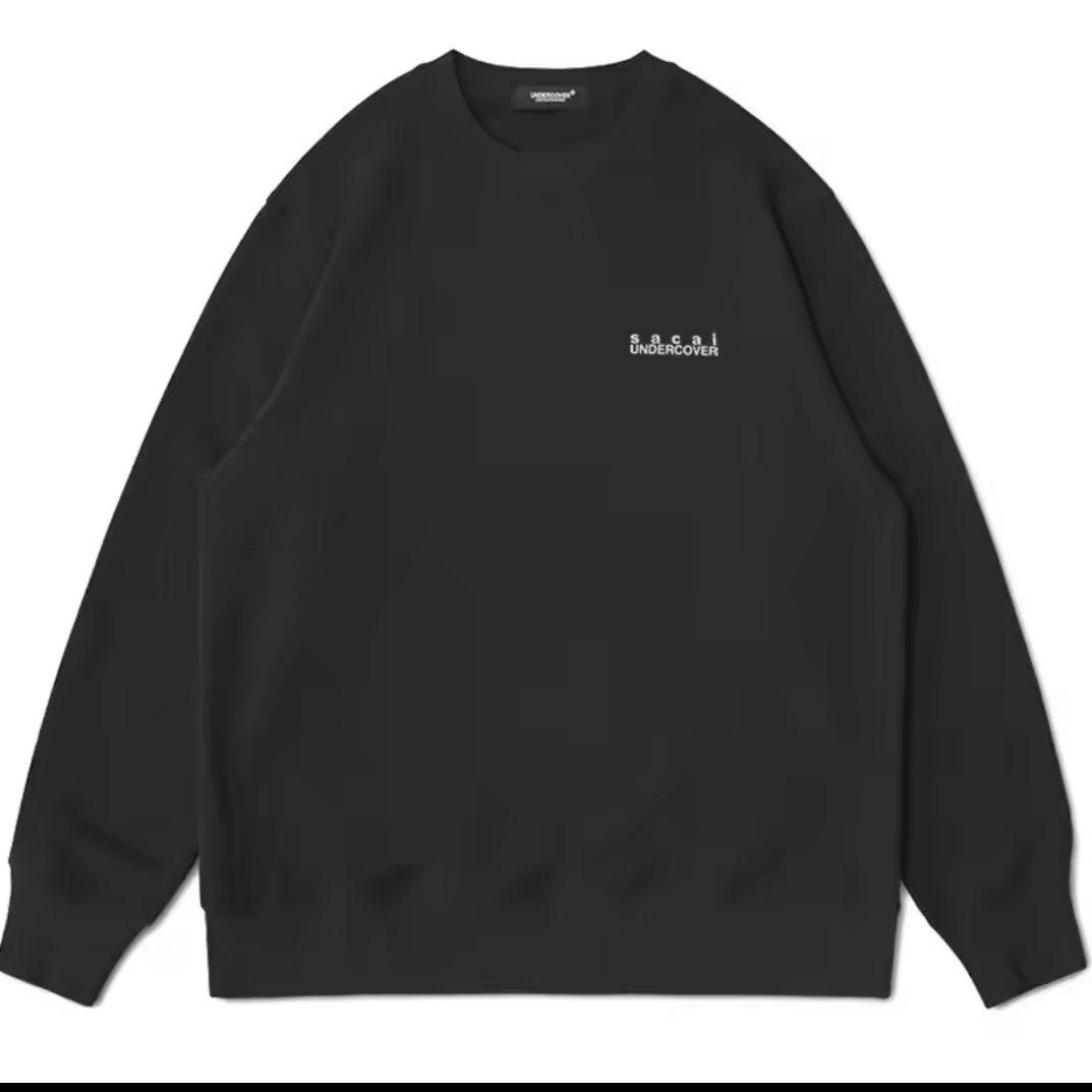【未使用品】UNDERCOVER×sacai ブラック スウェット 2