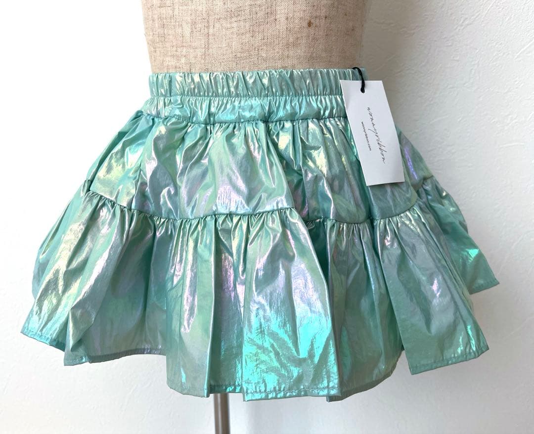 WonnyRibbon Aurora skirt オーロラスカート　Sサイズ
