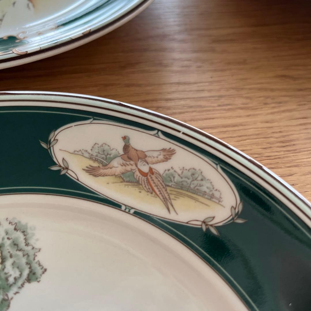 レア　ノリタケ　ケルトクラフト　狩猟　アイルランド製　5客