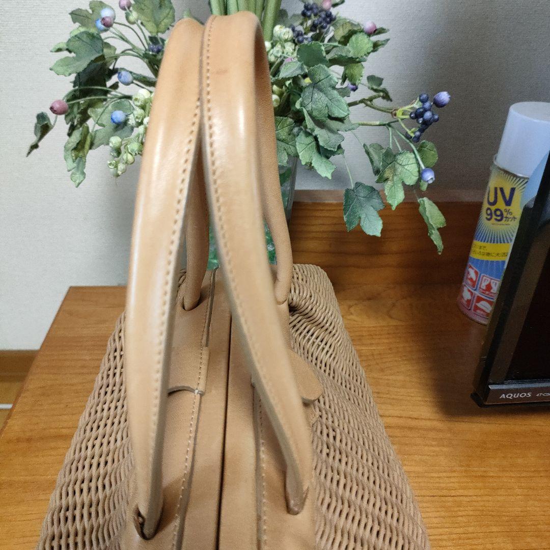 FALORNI ファロルニ かごバッグ ハンドバッグ イタリア製