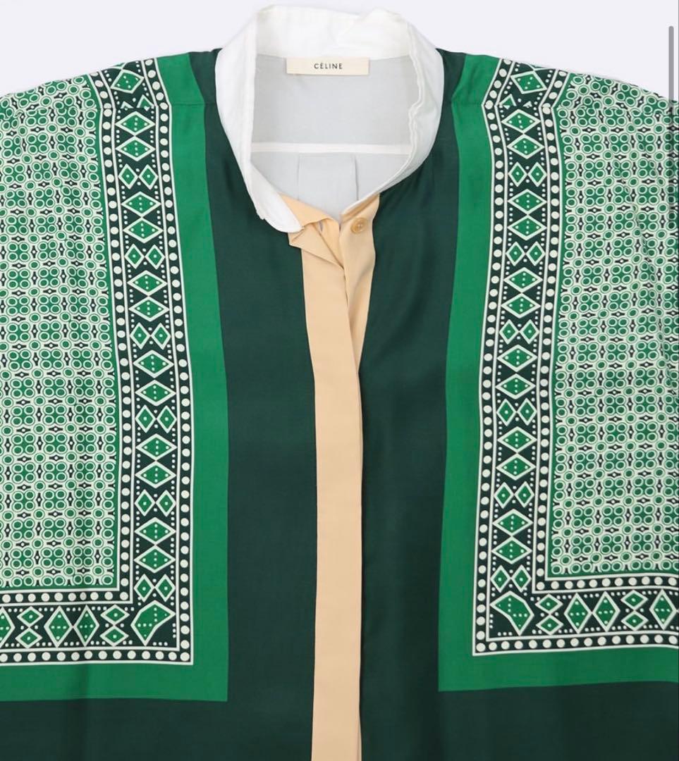 CÉLINE セリーヌ シルクシャツ ブラウス フィービーvirgilabloh