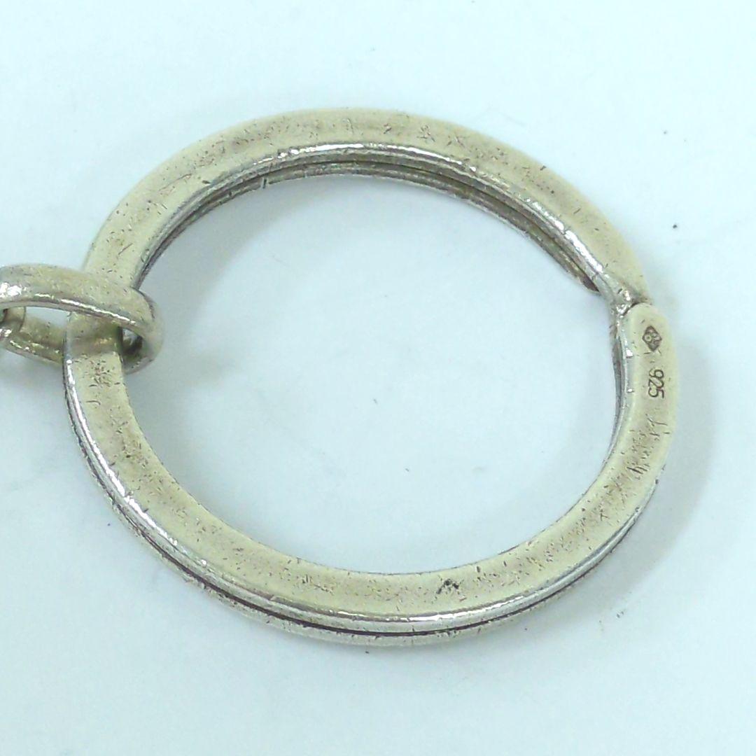 ダンヒル ブルドッグ キーホルダー キーリング シルバー925