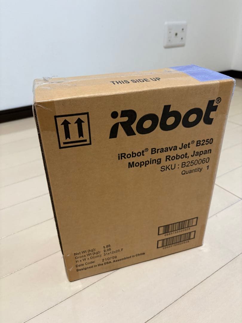 【新品・未開封】iRobot Braava jet 250 本体