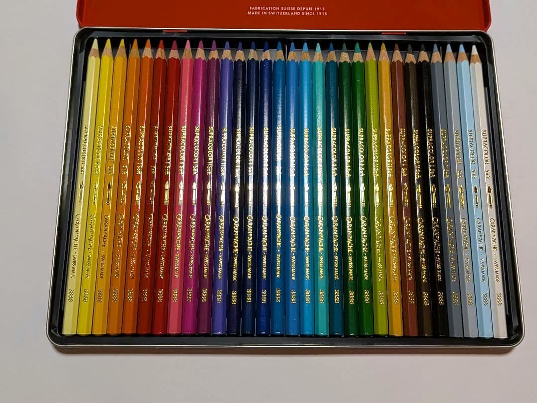 カランダッシュ スプラカラー ソフト 水彩色鉛筆 30色セット