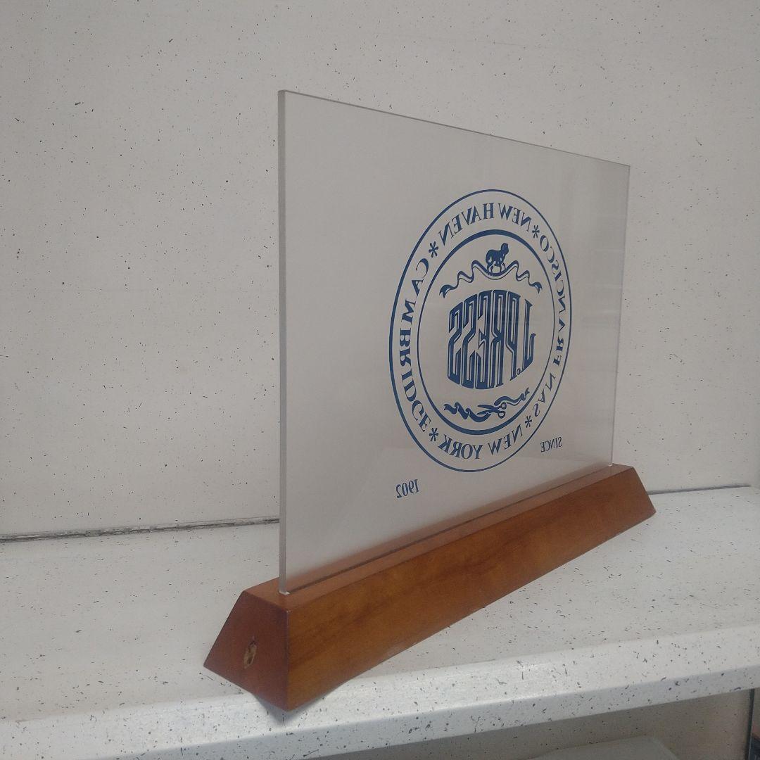 【 J.PRESS 】　Jプレス アクリル　ディスプレイスタンド オブジェ　置物