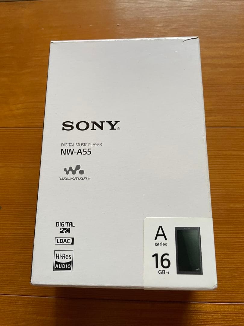 未使用品　SONY NW-A55 デジタルミュージックプレーヤー 16GB