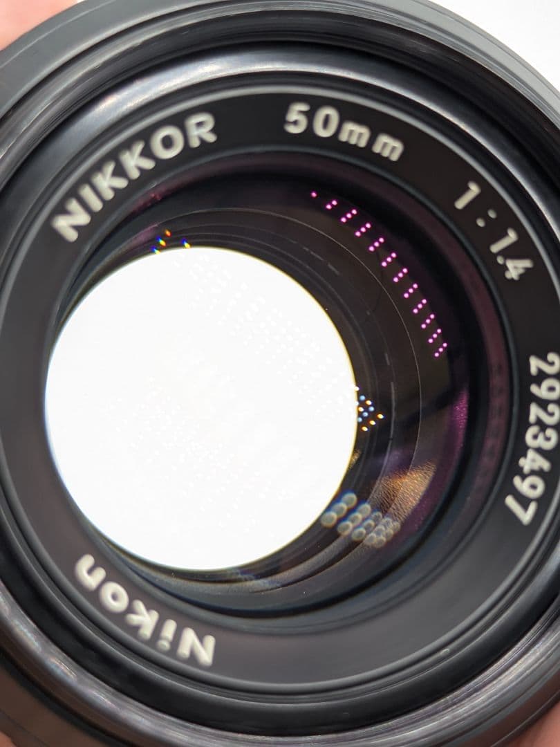 実用品！NIKON NEW NIKKOR 50mm F1.4 オールドレンズ