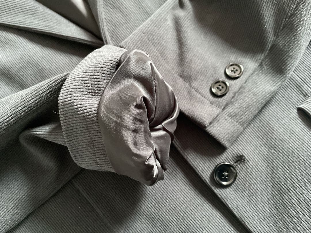 BEAUTY & YOUTH セットアップ M コーデュロイ GRAY