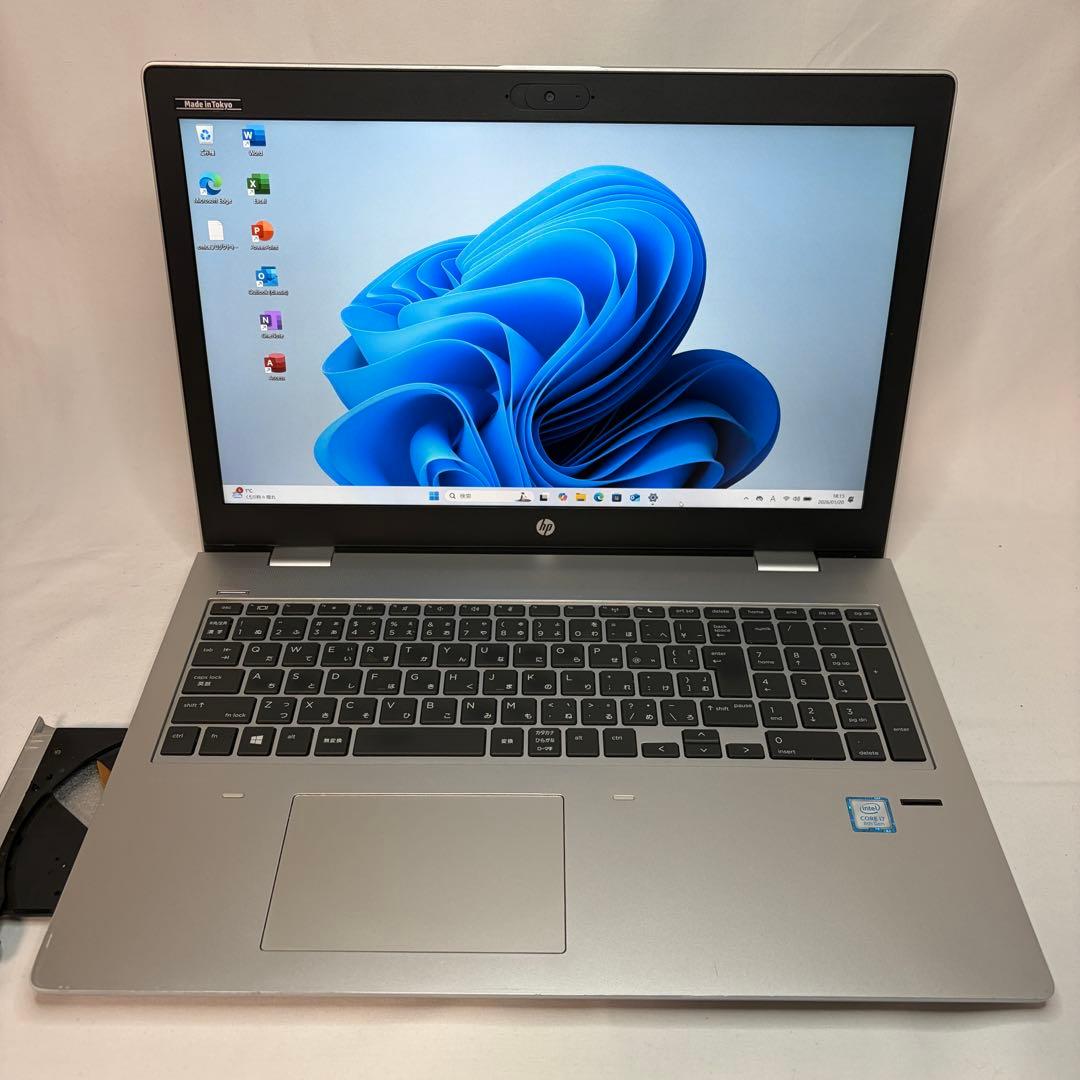 PROBOOK 650 G4 i7 16GB 15.6型 フルHD DVDマルチ