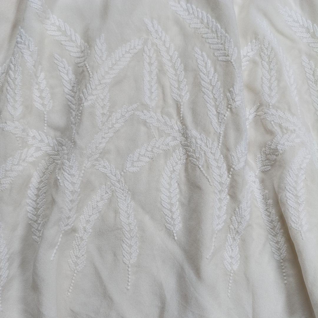 定価5万 ミナペルホネン現行　シルクブラウス　SPICA　36　長袖　レディース