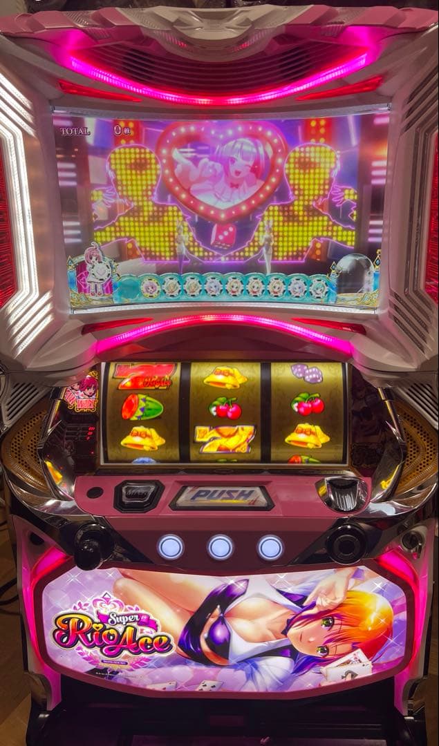 パチスロ実機　ＳパチスロスーパーリオエースＣＣ 　不要機付き