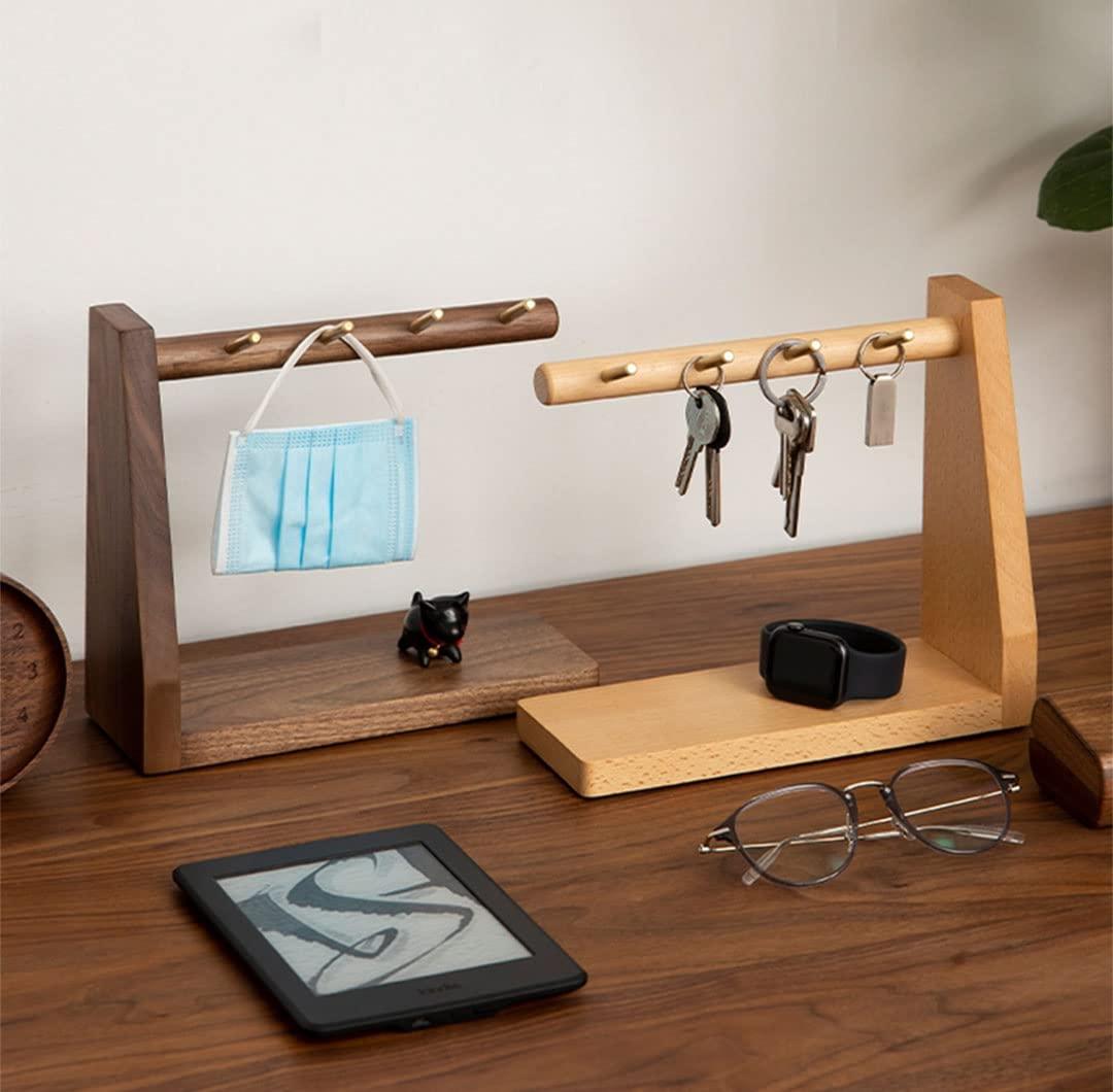 胡桃木製 鍵ホルダー