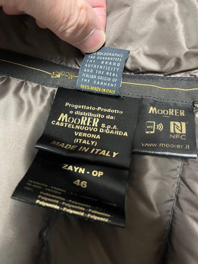 MooRER ZAYN サイズ46 ダウンジャケット