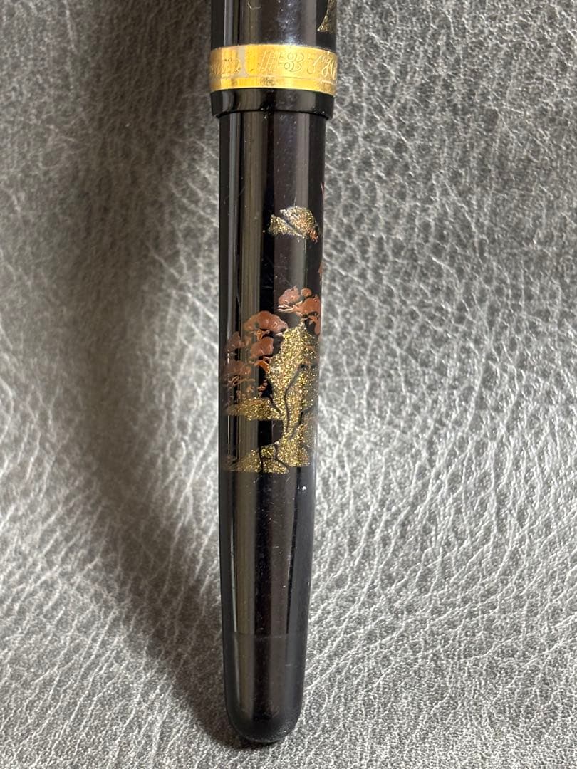 PLATINUM プラチナ 万年筆 #3776 バランスモデル 蒔絵 希少絶盤