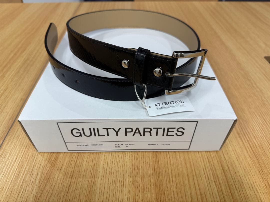 【Messiah】WACKO MARIA LEATHER BELT