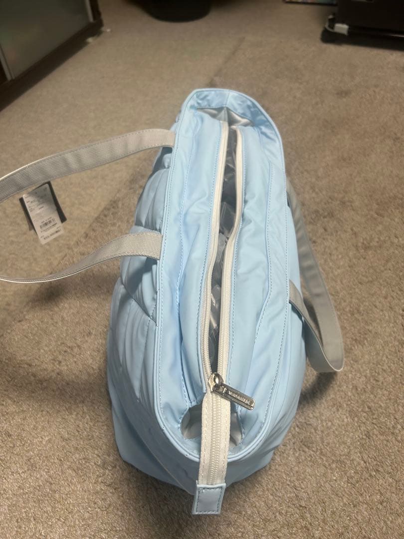 TAYLORMADE キルティングバッグ 水色