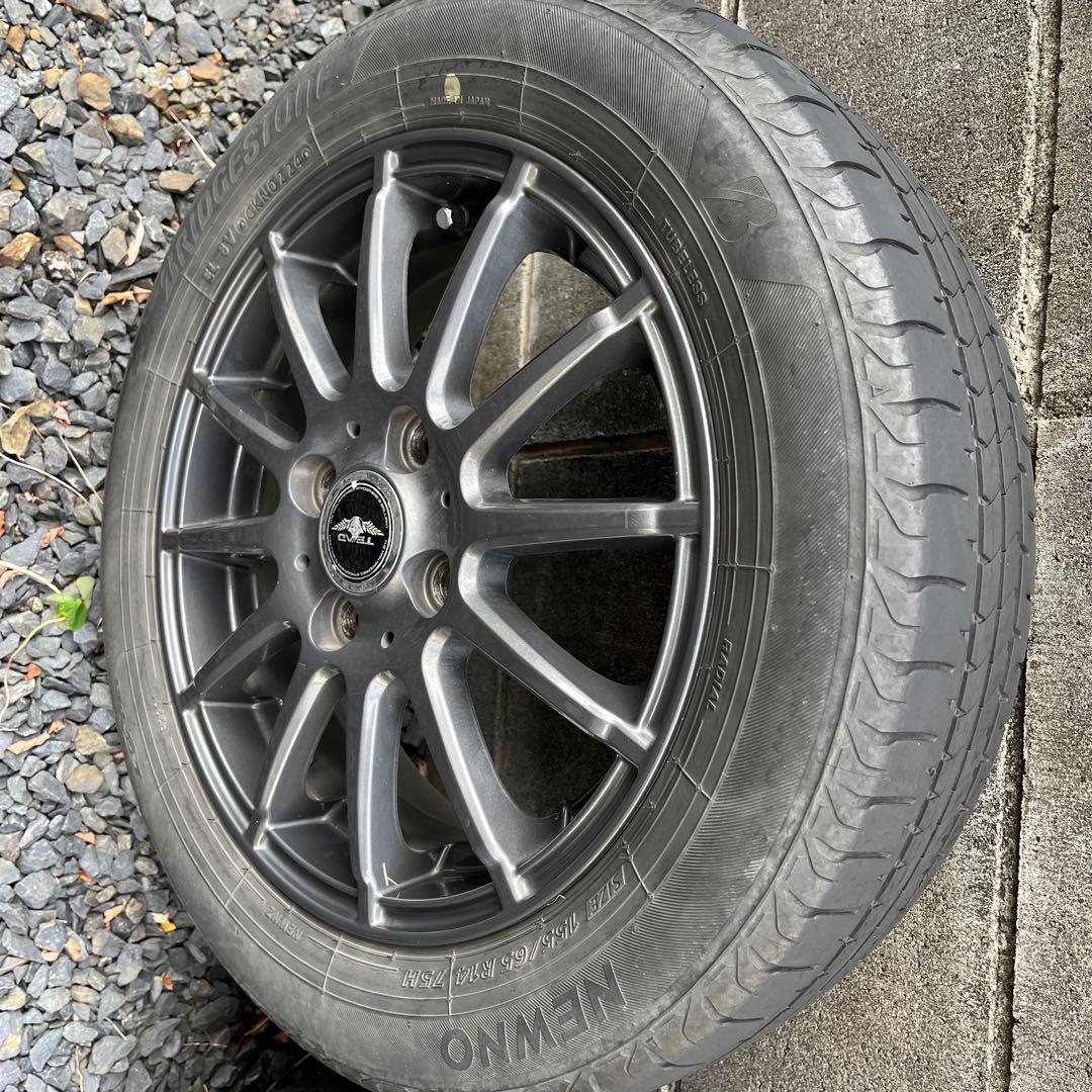 ① 14インチ タイヤホイールセット ４本(内２本)