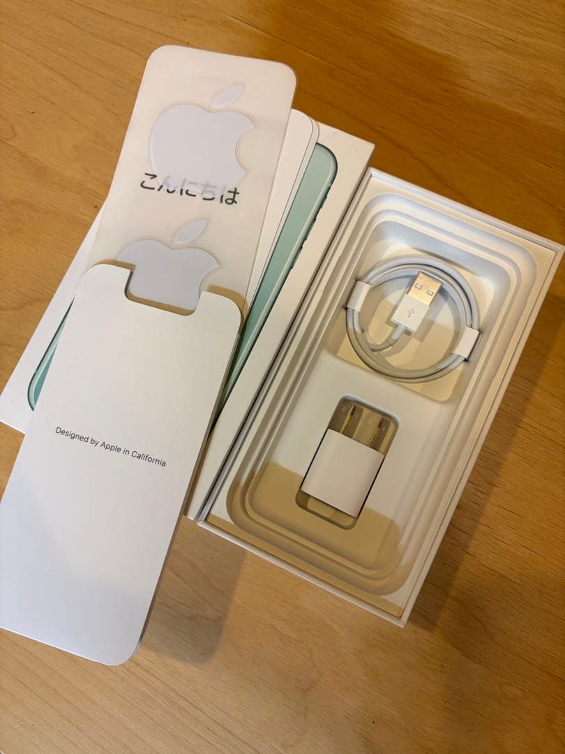 【美品】iPhone11 256GB グリーン 付属品あり ガラスフィルム付き