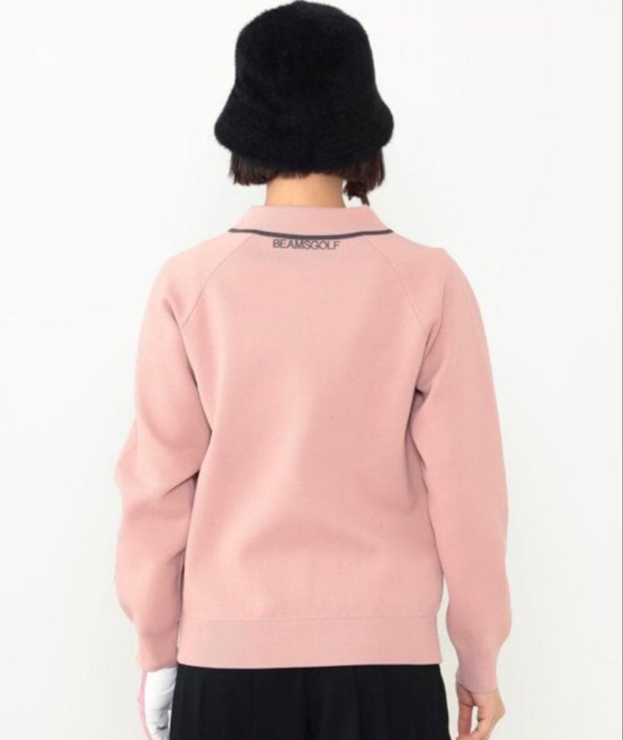 BEAMS GOLF ORANGE LABEL 襟付き ニット プルオーバー
