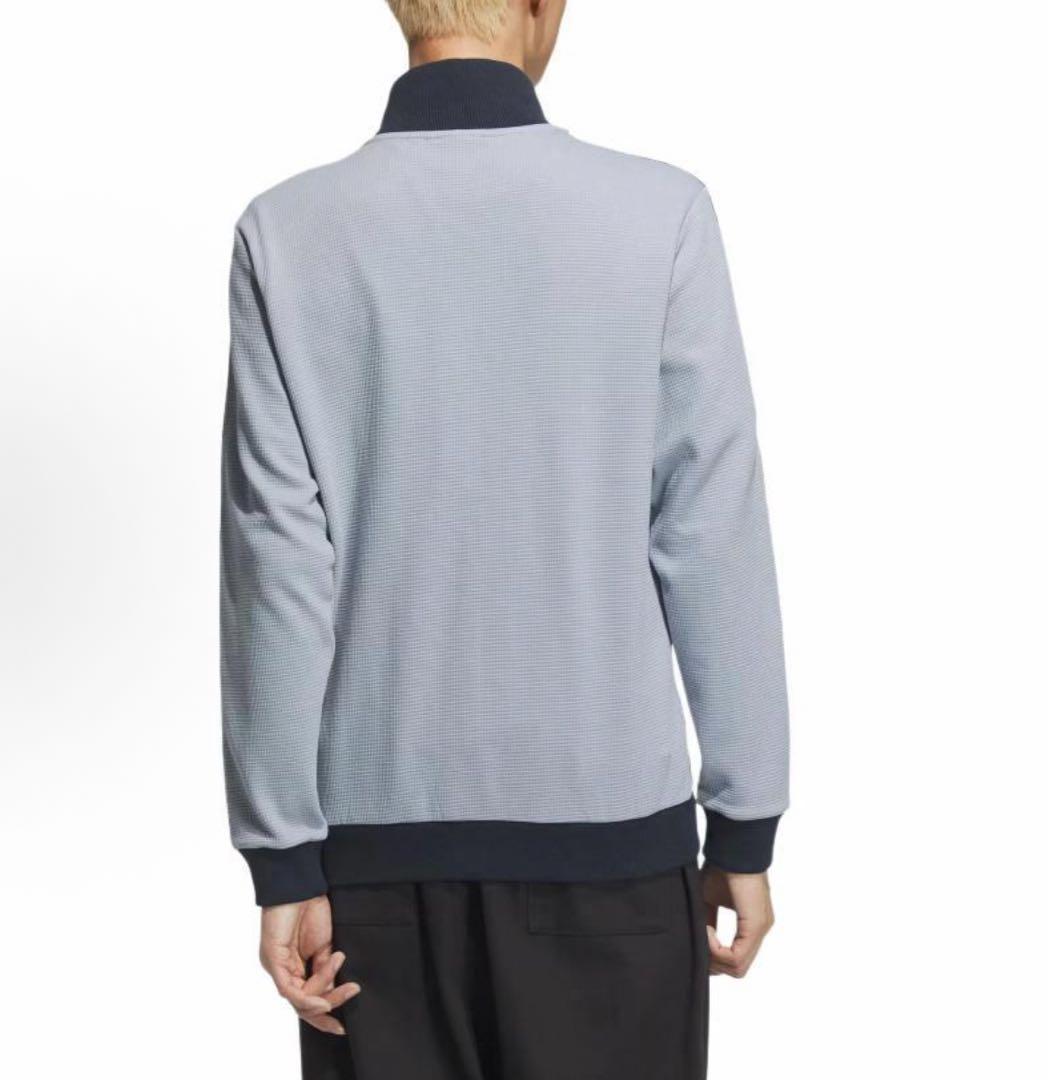 日本未発売L Adidas 長袖ジャケット シルバーグレー KB8953