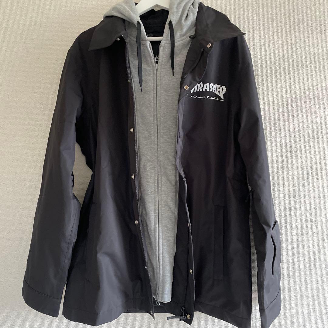 新品【AA HARDWEAR×THRASHER】 コラボ✴︎コーチジャッケット