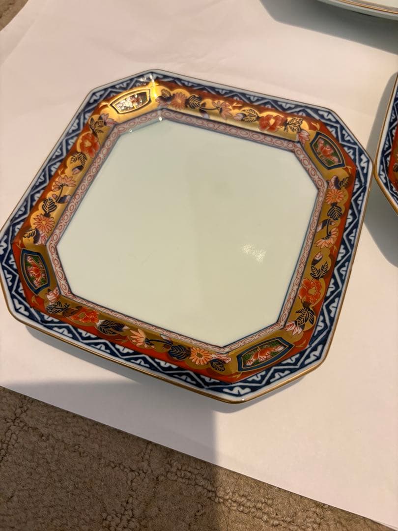 有田焼　和皿　取り皿　其泉　昭和年製　金細工　5枚セット