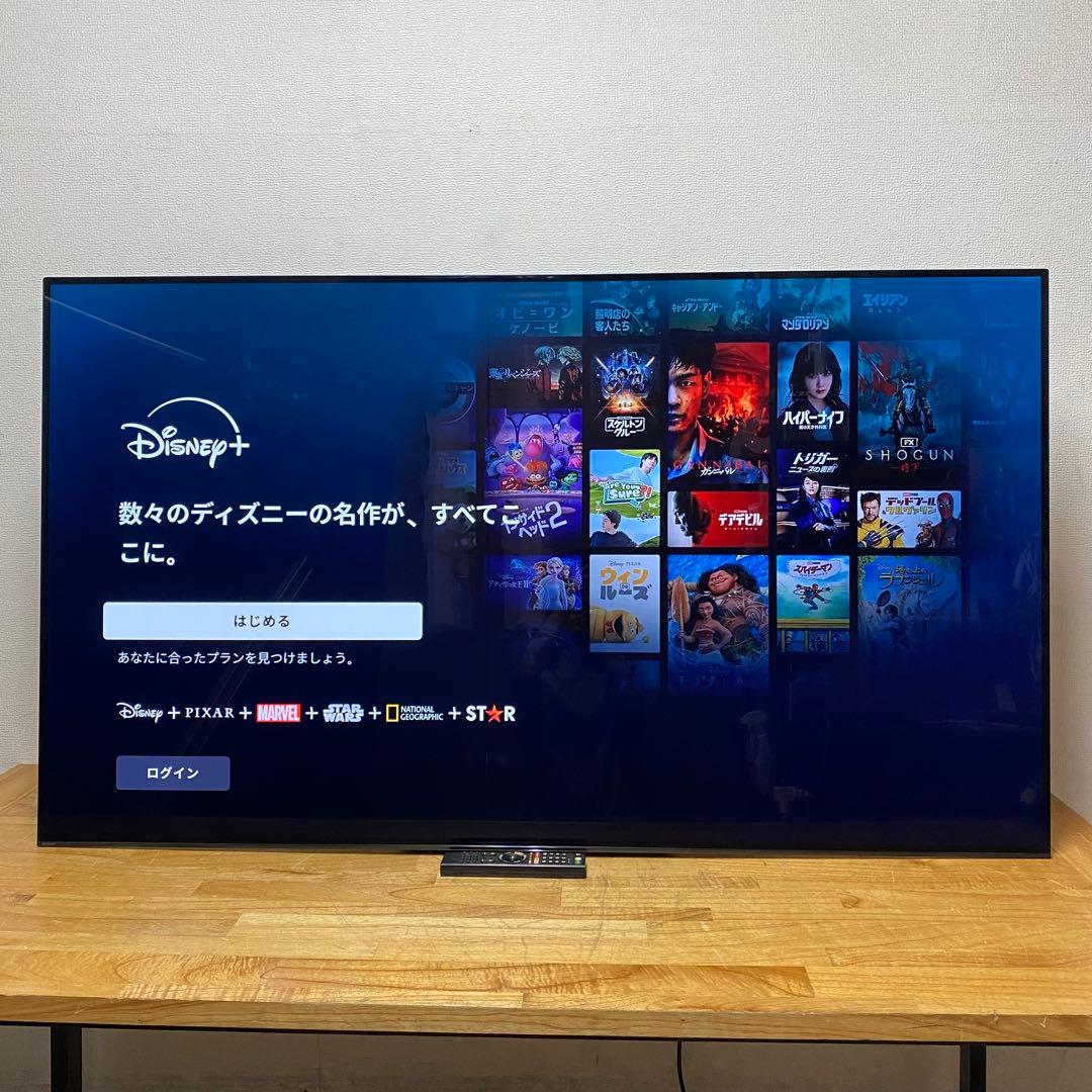 SONY 65V型 4K 有機ELテレビ BRAVIA KJ-65A1