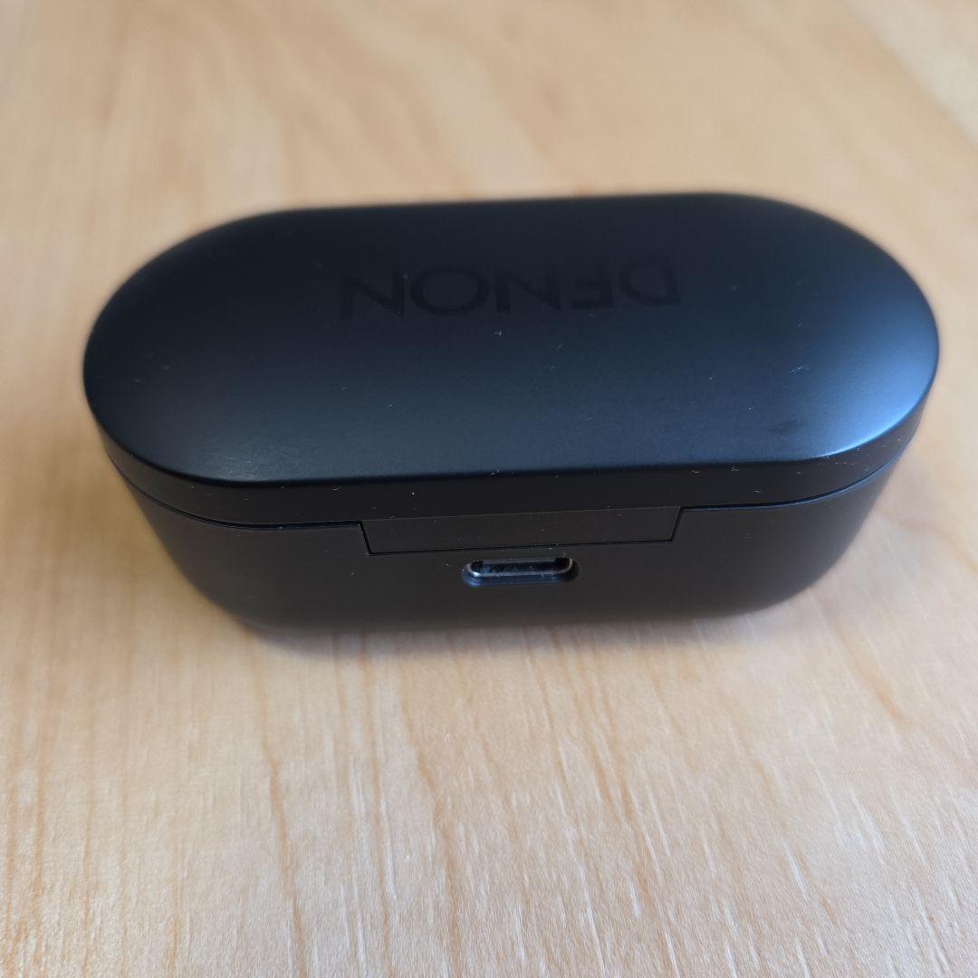 美品　DENON　Perl　Pro　ワイヤレスイヤホン　ブラック