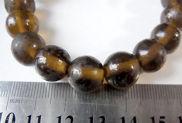 ★Y0302★アンティーク　ブレスレット　テラコッタ　ガラスビーズ