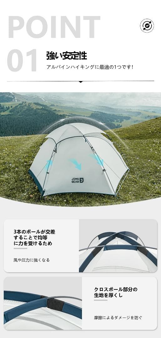 Naturehike JIMS GEAR 一人用 CNK2350WS011
