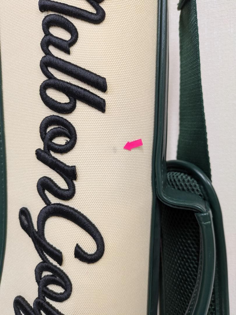 未使用品 クラブケース ゴルフバッグ ハーフバッグ コンパクト 7本収納