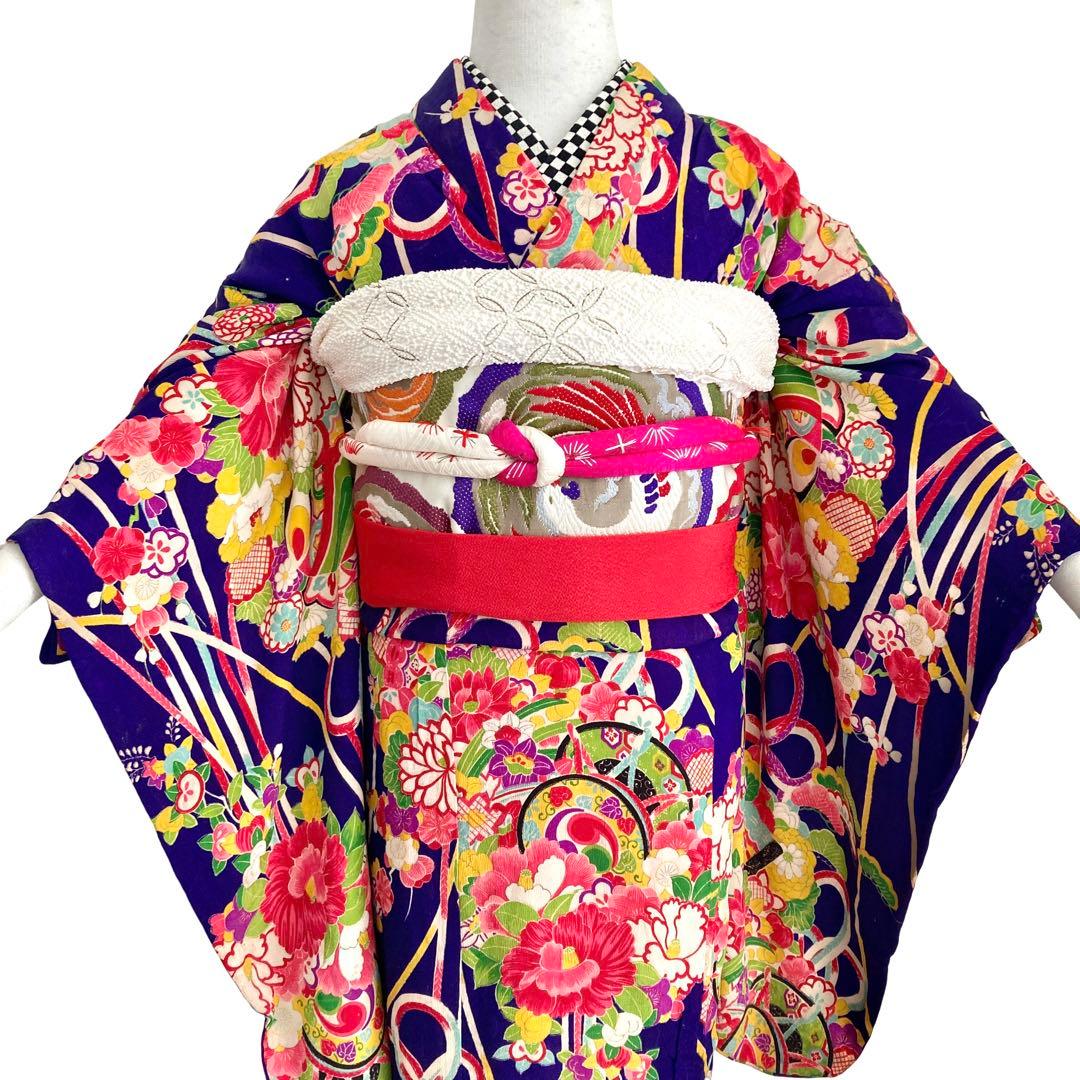 アンティーク　女の子　子供着物