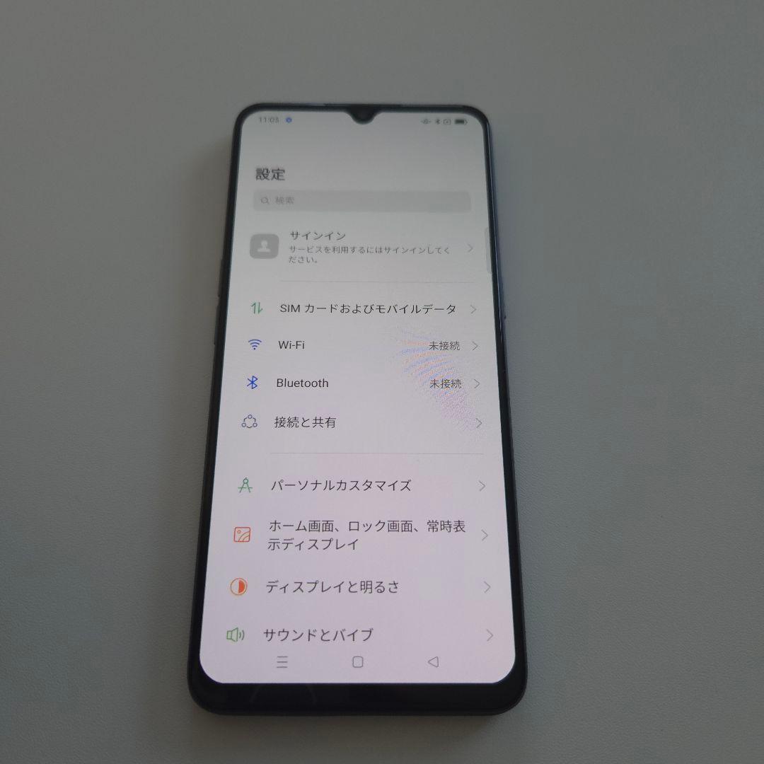 OPPO A73 アンドロイド11 シムフリー オッポ 4/64GB ５６４
