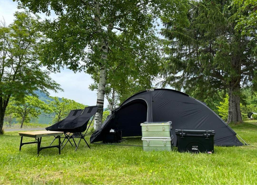 ムラコBLACK BEAK 4P ブラックテント