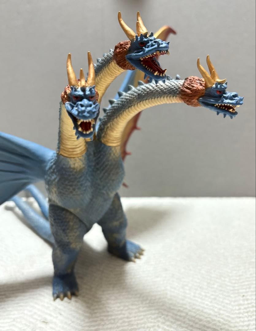 怪獣番外地　キングギドラ　三色カラー　NGカラー　ソフビ