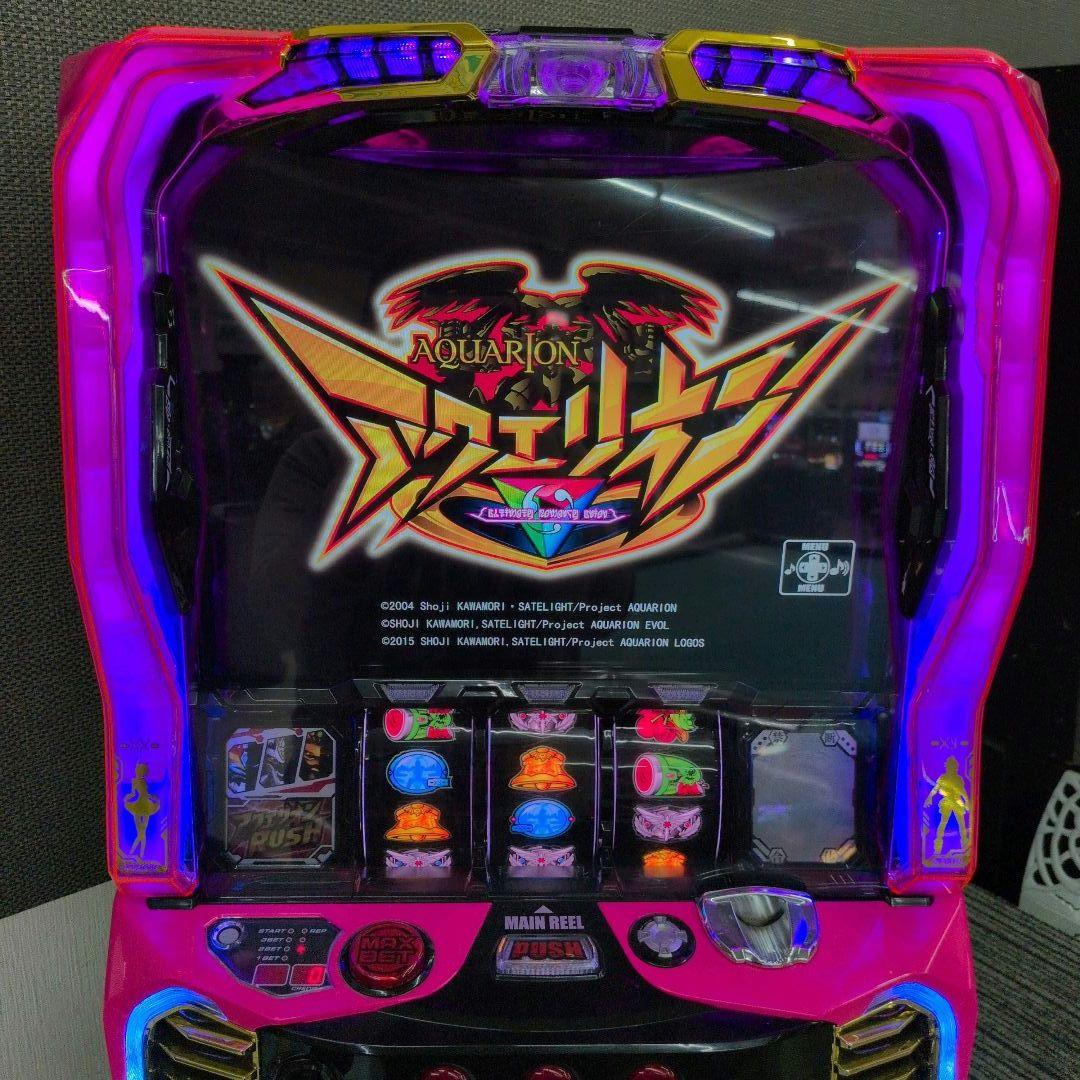 パチスロ実機　創世のアクエリオン　不要機付　送料無料