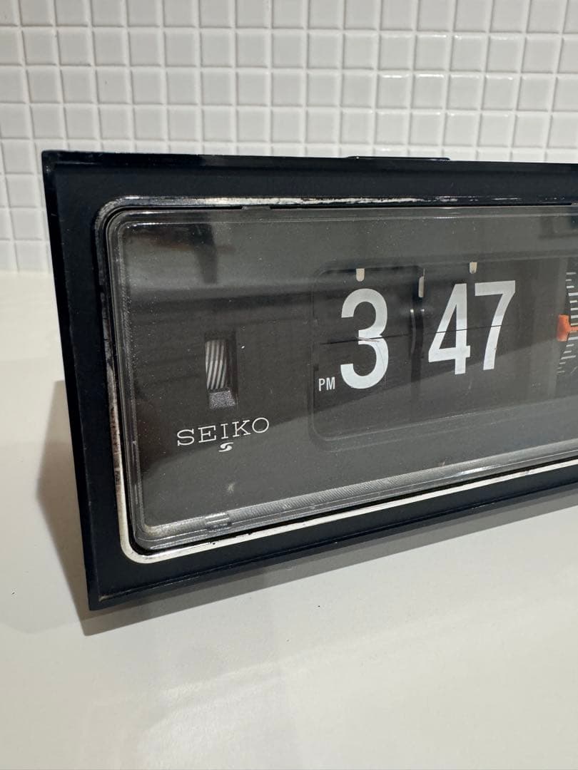 【レア】セイコー SEIKO DP674B パタパタ時計 目覚まし時計 レトロ