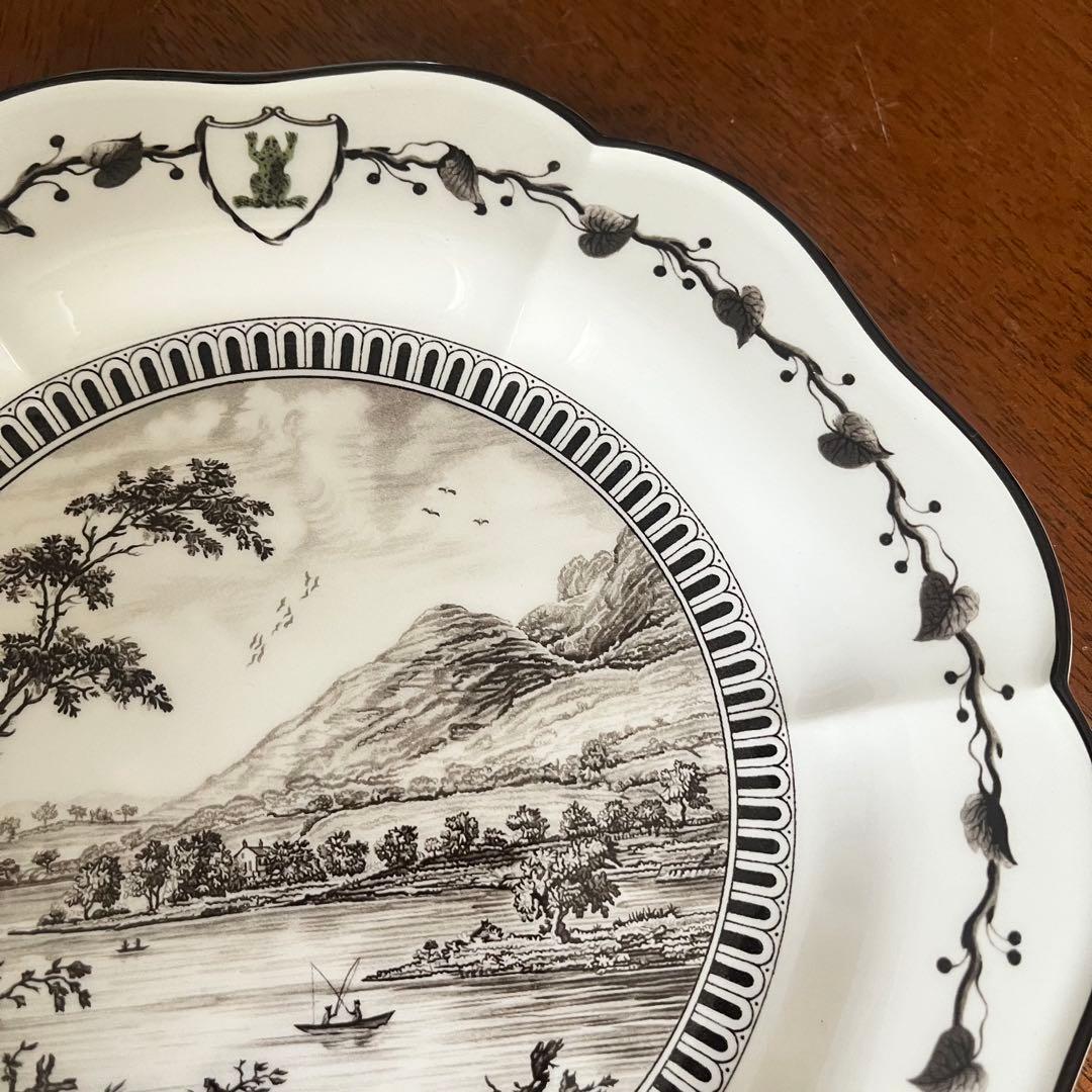 【希少品】ウェッジウッド★ジーニアスコレクション★フロッグサービスプレート④