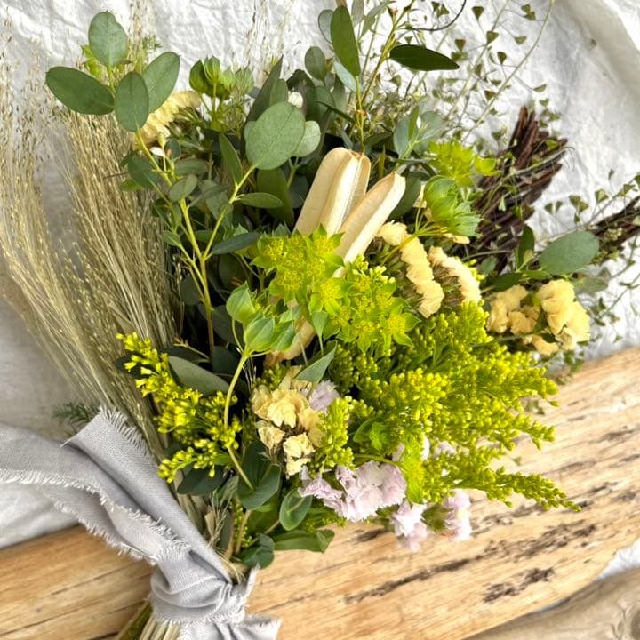 グリーンの癒されスワッグ